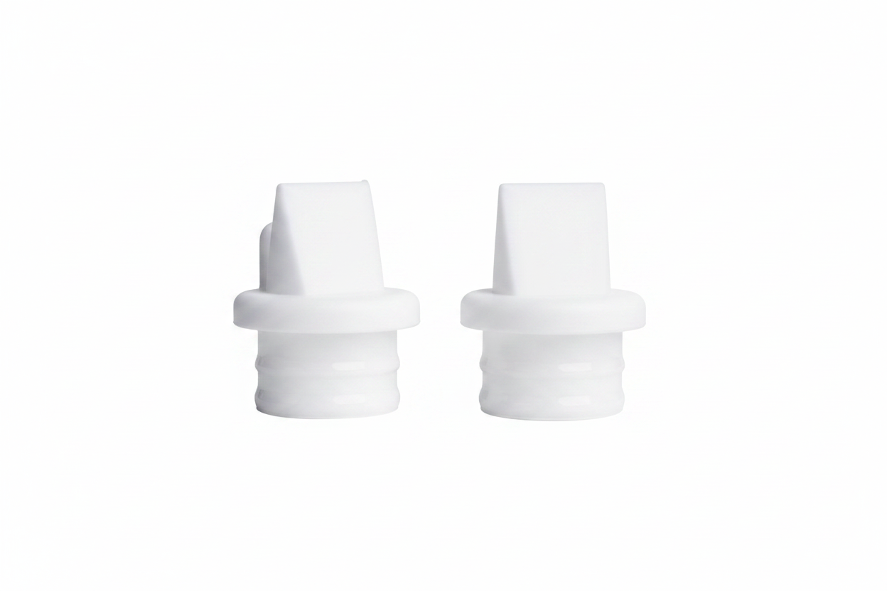 Duckbill Valves Upright – White Background